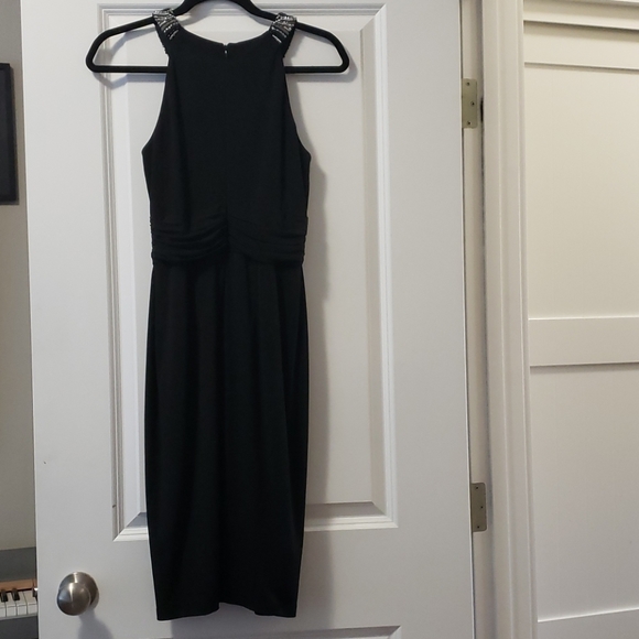 Black midi dress - Picture 5 of 7